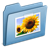 Blue Pictures Icon